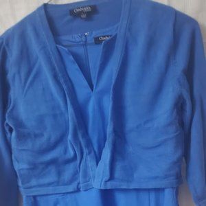 Sateen Cotton Summer Dress w/ matching shrug